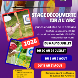 Stage découverte tir à l'arc